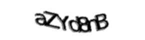 Security check image, please type the characters shown